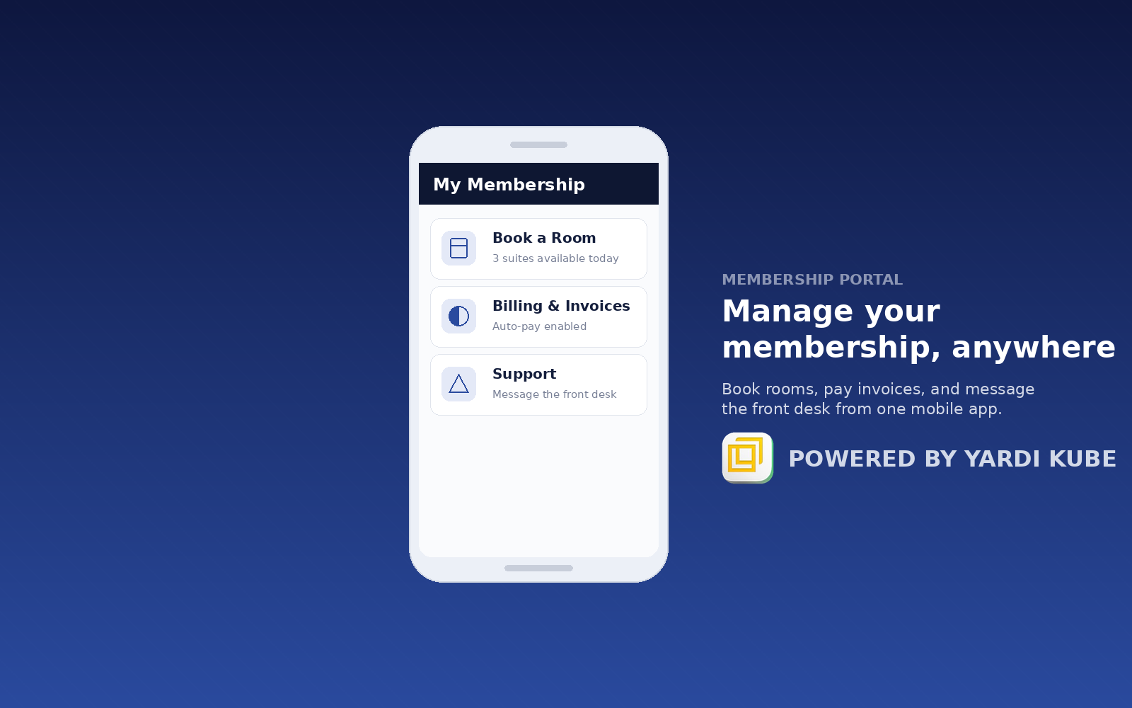 Membership Portal & Mobile App
